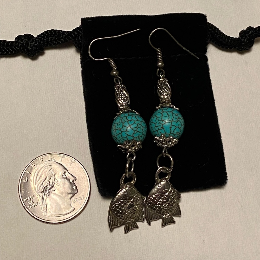 Jade Long Dangling Earrings